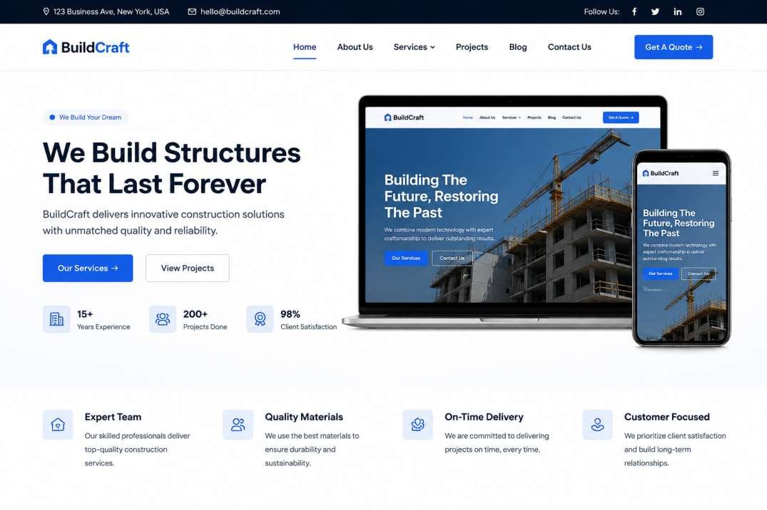 Wordpress development project by webgagement.com